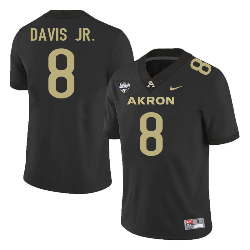 Tairan Davis Jr. Akron Zips Jersey,University Of Akron #8 Tairan Davis Jr. Jersey Youth-Black